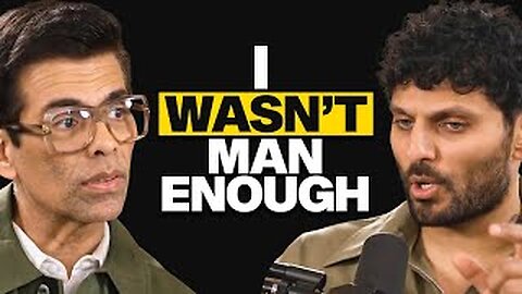 Bollywood Icon Karan Johar Reveals His Deepest Insecurities | “I Wasn’t Like the Other Boys”
