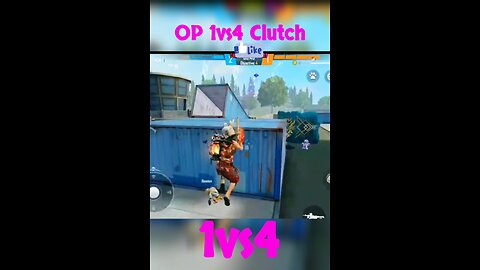 🔥OP 1vs4 Clutch🔥 #9xdgaming #freefire #garenafreefire #freefirefunny #shortvideo #reels #fbreels