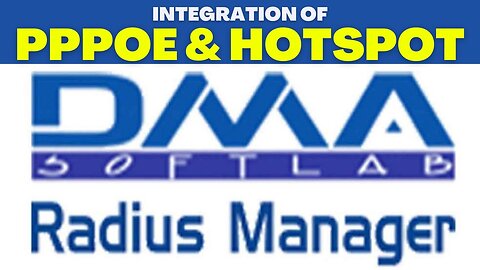 Integration of Mikrotik PPPoE and Hotspot Server to DMA Softlab | DMA Softlab Radius Manager Part 10