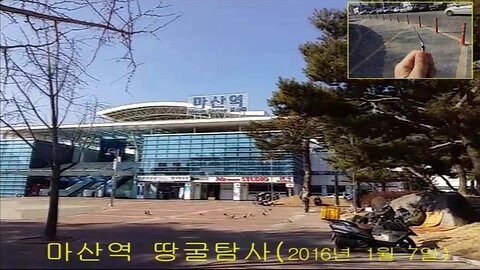 038[A-Tnu Ex] Underground Tunnel lines and Squares at Masan Station(South Korea)