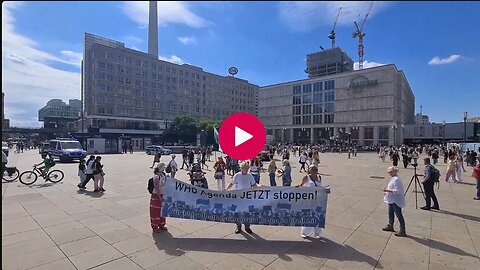 28.06.2025 - WHO-Stoppen Demo - Alexanderplatz - Berlin