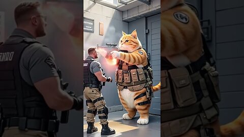#shorts Cat Ai animated video Cat funny video