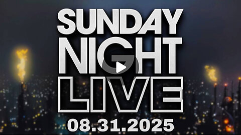 8 31 25 Sunday Night Live Trump Vows To Issue Executive Order Requiring Voter IDs