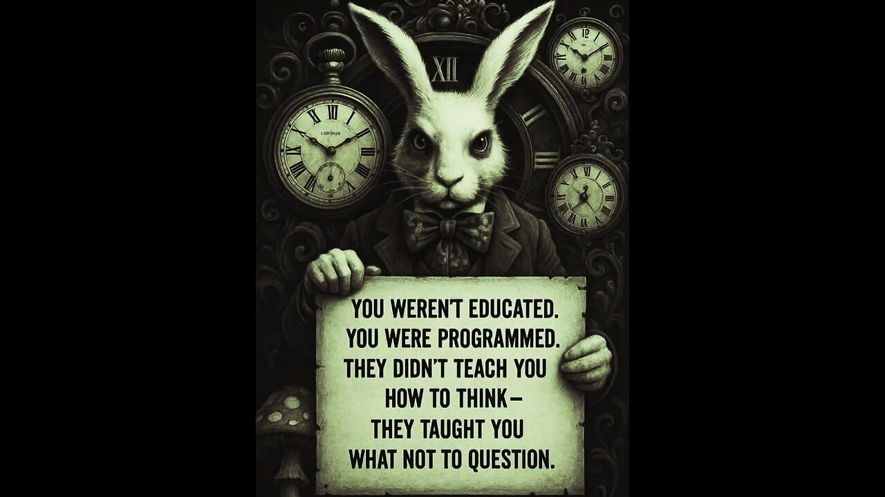 You was not educated you were programmed! Indoctrinated.