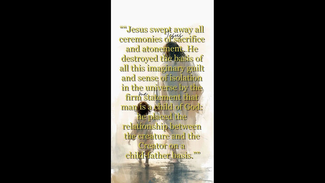 Jesus swept
