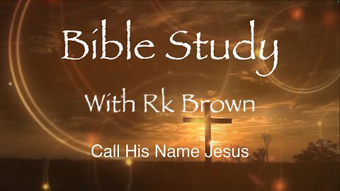 Call His Name Jesus