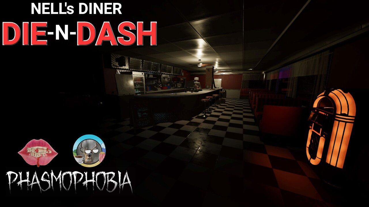 Phasmophobia: Nell's Diner Grand Opening Challenge 👻 ft. @justin701