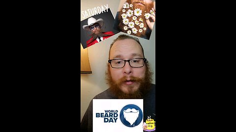 Saturday. Books and beards.