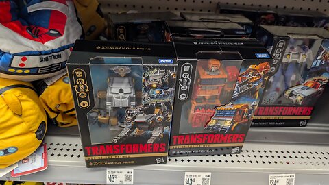 Age of the Primes Amalgamous Prime in stores now! Rodimusbill New Toy Sighting