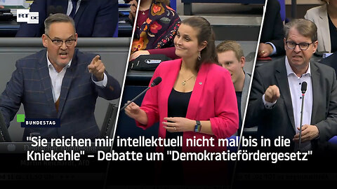Bei Debatte ums "Demokratiefördergesetz" fliegen im Bundestag die Fetzen