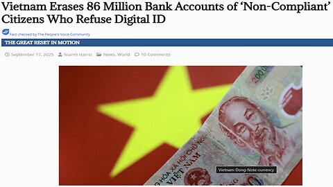 Vietnam Erases 86 Million Bank Accounts Citizens Who Refuse Digital ID Debanking FinancialExclusion
