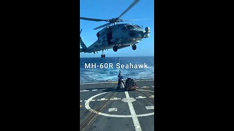 How Does A Helicopter Land Successfully On A Ship During High Winds?