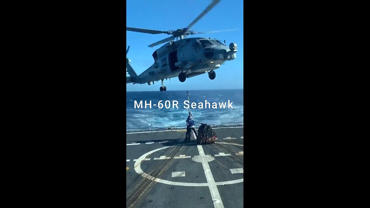 How Does A Helicopter Land Successfully On A Ship During High Winds?