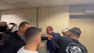 Comptroller Brad Lander arrested at immigration court just now.