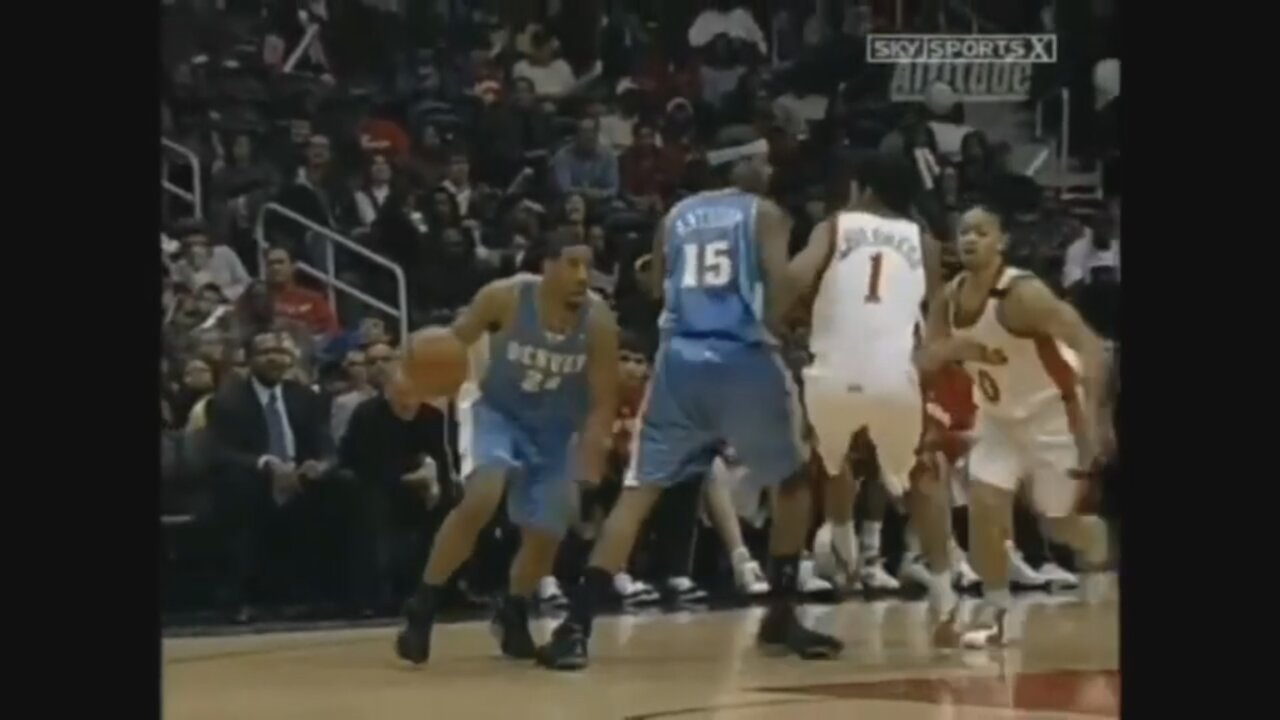 Andre Miller 20 Points 9 Ast @ Hawks, 2005-06.