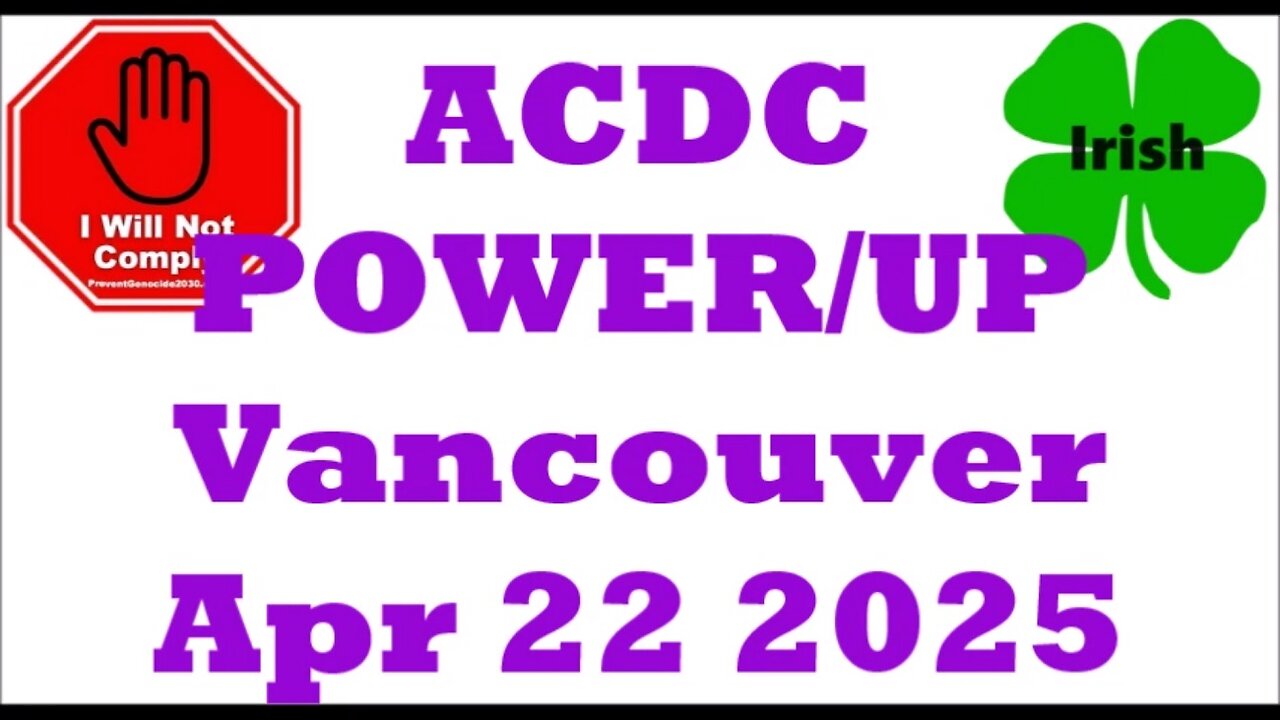 ACDC Power~Up Tour Vancouver Apr 22 2025