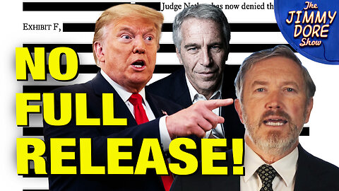 Thomas Massie EVISCERATES Trump Admin For Not Releasing Full Epstein Files!