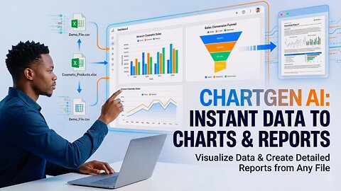 This AI Turns Raw Data Into Charts & Reports Automatically 📊 EP #316
