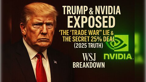 ВСЯ ПРАВДА ПРО 2025 ГОД: Куда исчезла «Торговая война» и зачем Трампу доля в Nvidia?