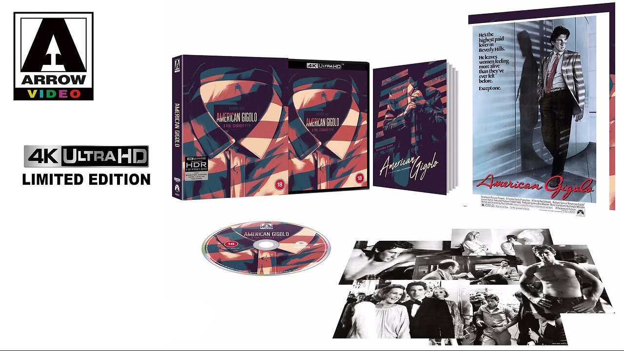 American Gigolo [Arrow Video Limited Edition 4K UHD | Links Included]