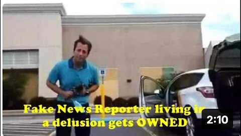 "Delusional Fake News Reporter Gets Owned"
