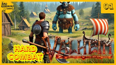 Valheim : An EPIC Open World Viking Survival : Hard Combat