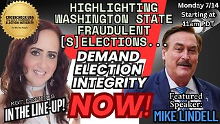 Election Integrity Featuring Mike Lindell & Kat Espinda as Spokeswoman for CrossCheck USA