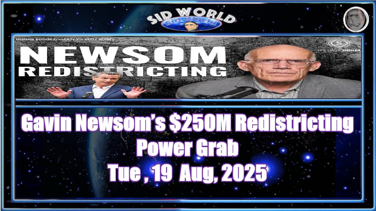 Gavin Newsom’s $250M Redistricting Power Grab