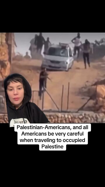 American Journalist AMBUSHED by Settler Mob in the Occupied West Bank