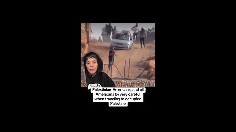 American Journalist AMBUSHED by Settler Mob in the Occupied West Bank