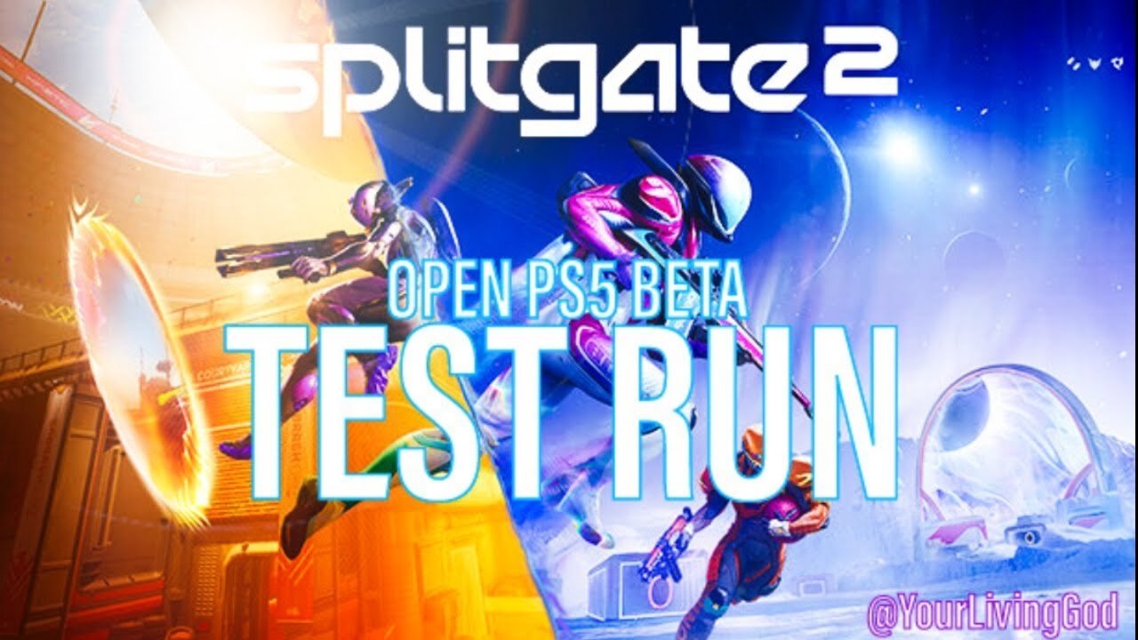 Splitgate 2 - Open Beta ᕈS5 🎮 : TEST RUN