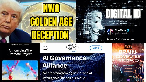 Golden Deception: Trump Golden Dome | Stargate | Digital ID & More !