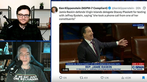 This is how Jamie Raskin explained Stacey Plaskett's Epstein correspondence during live 2019 congressional hearing▮The Jimmy Dore Show