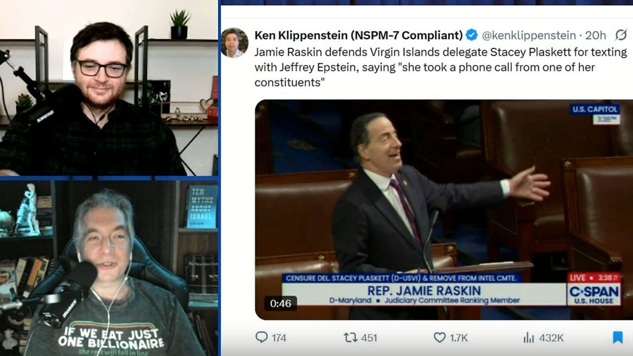 This is how Jamie Raskin explained Stacey Plaskett's Epstein correspondence during live 2019 congressional hearing▮The Jimmy Dore Show