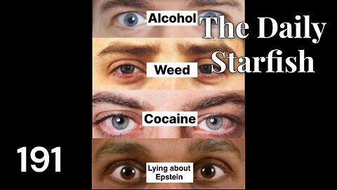 The Daily Starfish #191 #news #2025 #UK #epsteinlist #israel #kirk