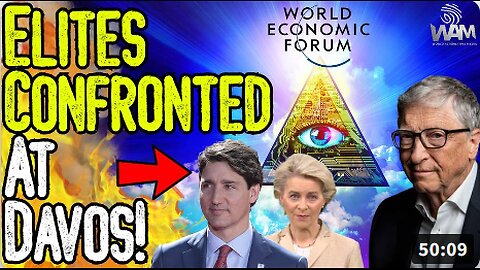BREAKING: ELITES CONFRONTED AT DAVOS! - WEF Kicks Off With Calls For A Cashless Society!