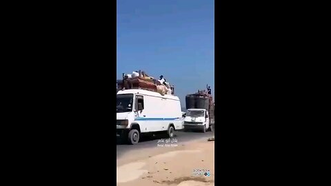 Residents of Gaza City are fleeing towards the south, in spite of being commanded to STAY