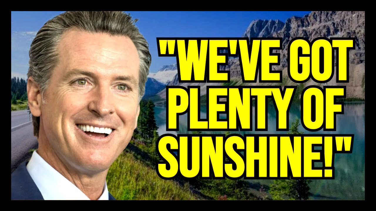 As U.S. Tourism TANKS - Newsom BEGS Canadians To Vacation In California