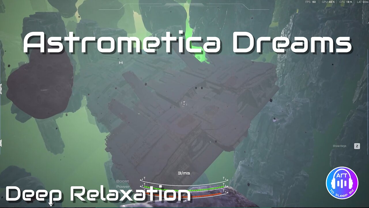 Relaxing Astrometica Gameplay + Space Meditation Music | Chill Gaming for Stress Relief & Focus
