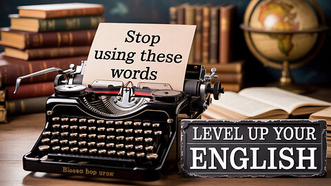Level Up Your English Stop Using These mark walter Words | learn english with john o'keefe tips