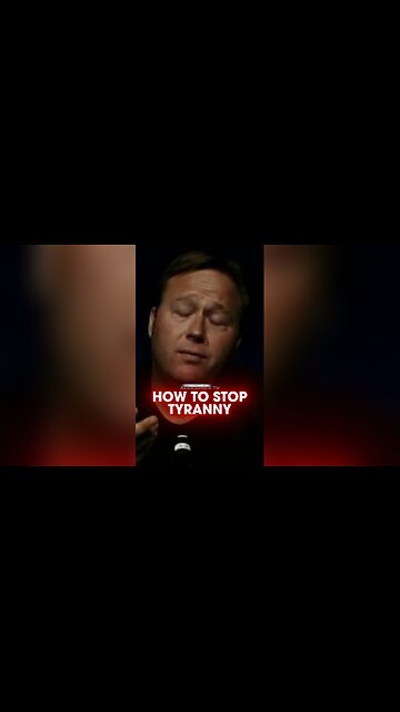 Alex Jones Reveals How To Stop Tyranny Forever - 8/7/2006