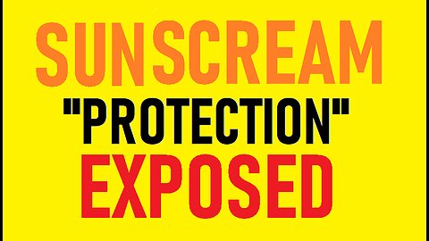 Sun Cream "Protection" Exposed