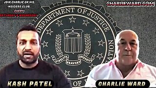 KASH PATEL & CHARLIE WARD: BREAKING TRUMP INTEL 11/16/25 - THE PLOT AGAINST THE KING!