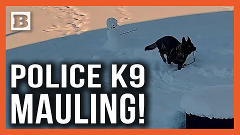 Brutal Police K9 Mauling! Snowman's "Arm" Ripped Away in "Attack"