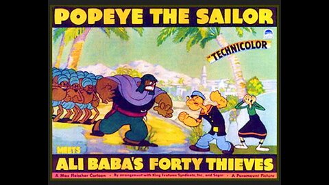 POPEYE MEETS A.BABA,S FORTY THIEVES