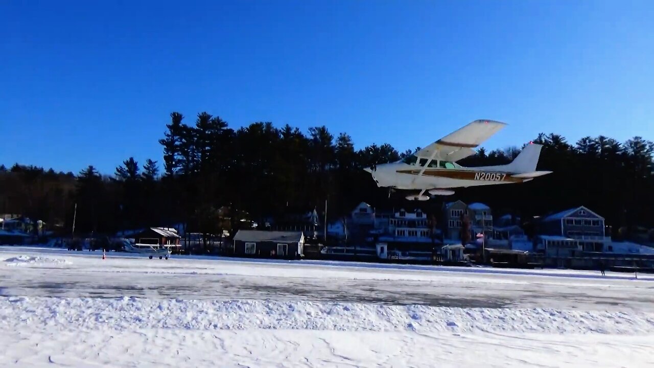 Alton Bay Ice Runway