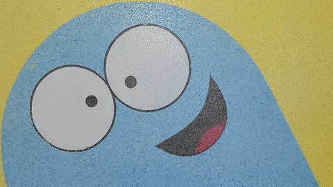 Bloo Sticker Painting with Sand colors