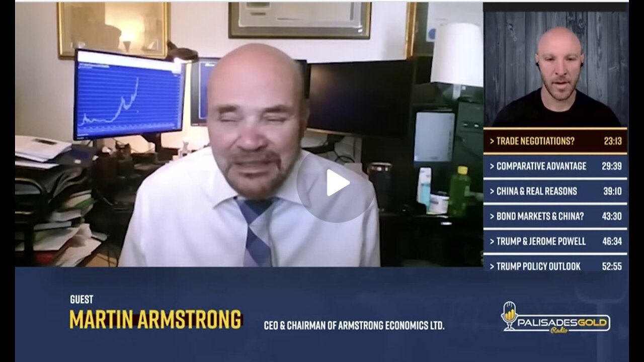 Martin Armstrong ~ The World is Heading Towards War and Gold is Responding