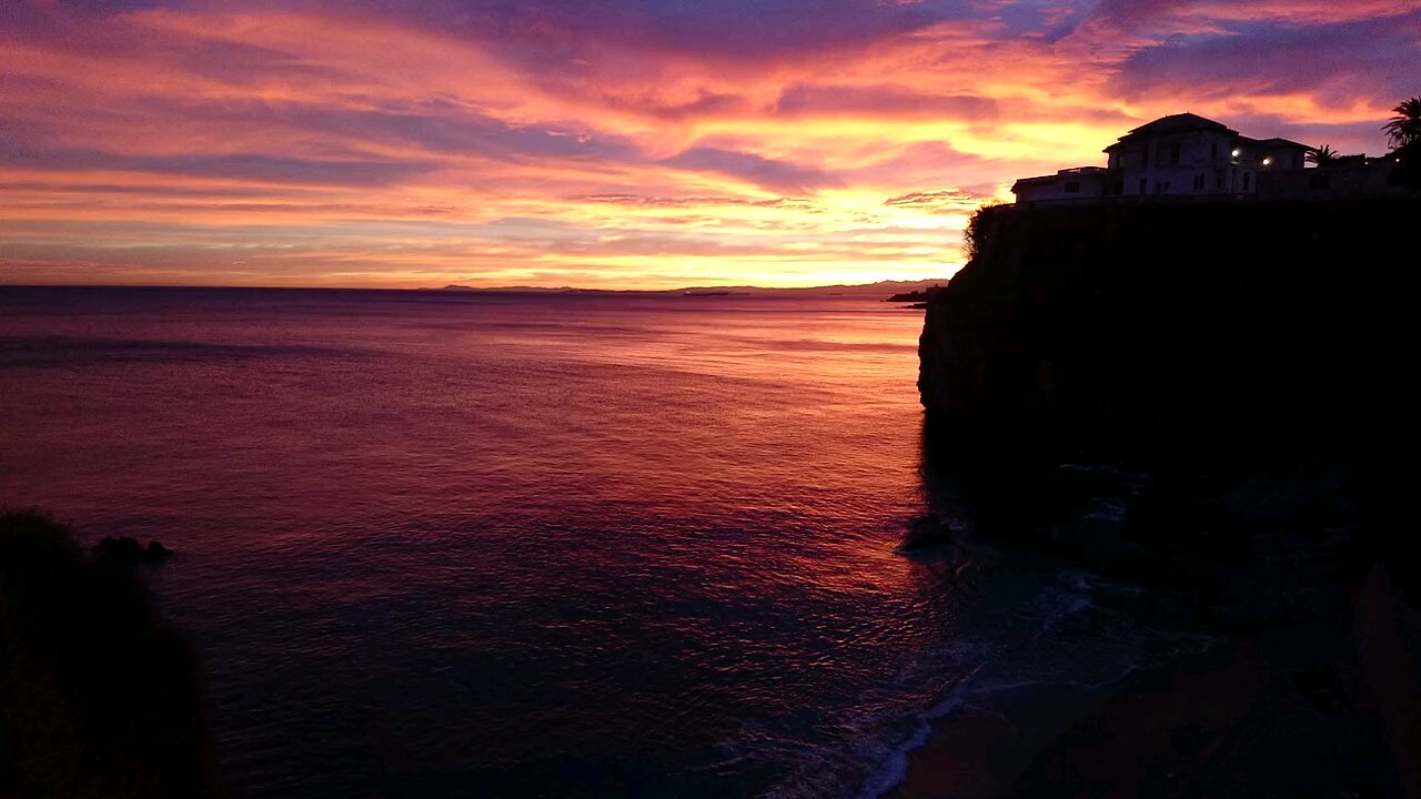Waves Of The Sea Kissing The Shore