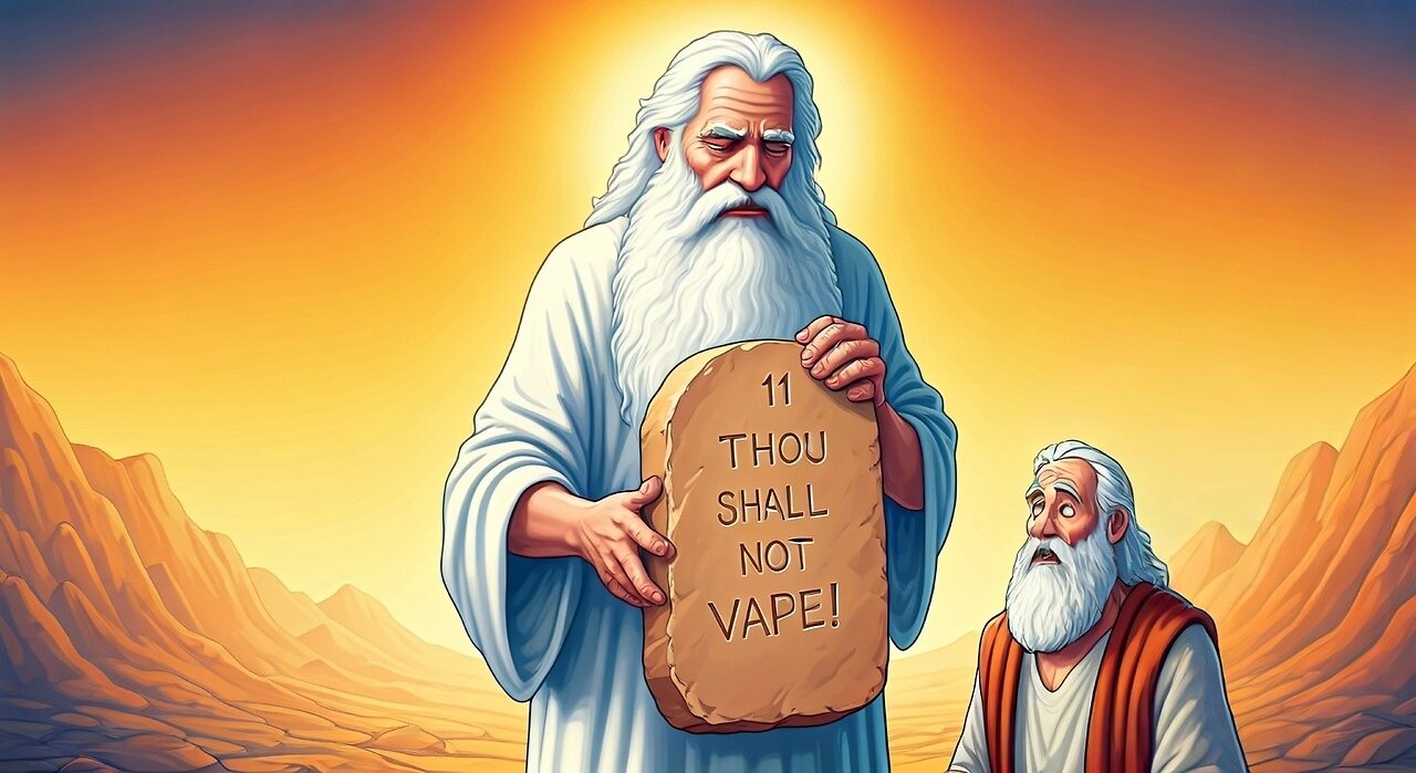 #sonoflibertyradio - Thou shalt not VAPE!